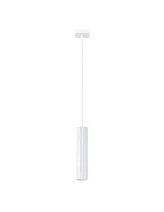 Lámpara colgante KARBON 1 blanco