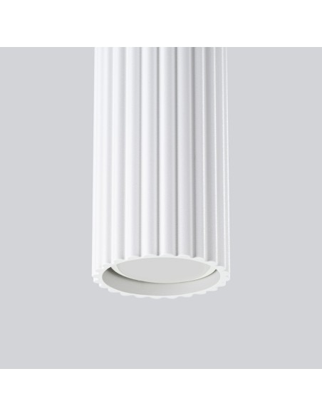 Lámpara colgante KARBON 1 blanco