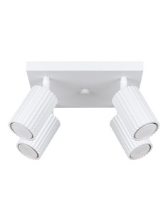 Lámpara de techo KARBON 4 blanca