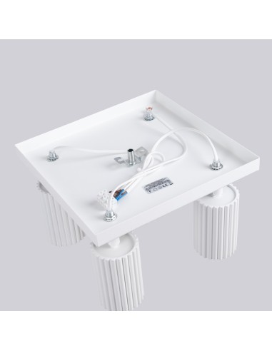 Lámpara de techo KARBON 4 blanca