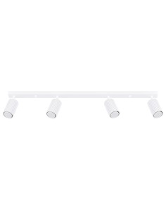 Lámpara de techo KARBON 4L blanca