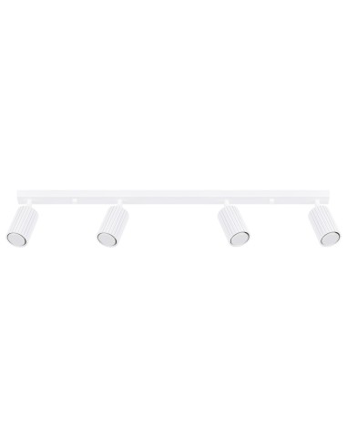 Lámpara de techo KARBON 4L blanca