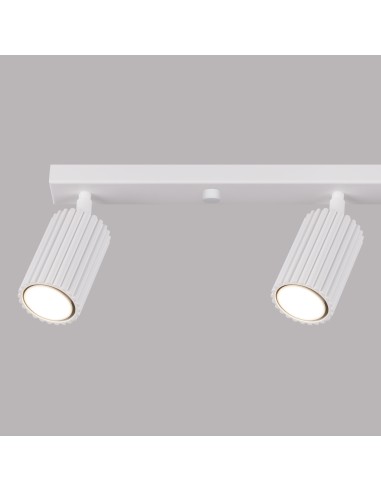 Lámpara de techo KARBON 4L blanca