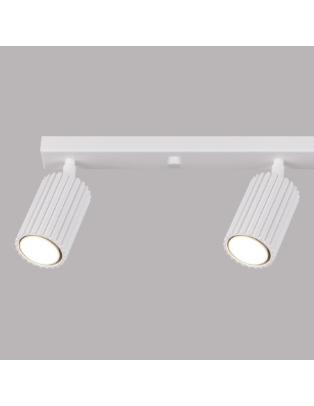 Lámpara de techo KARBON 4L blanca