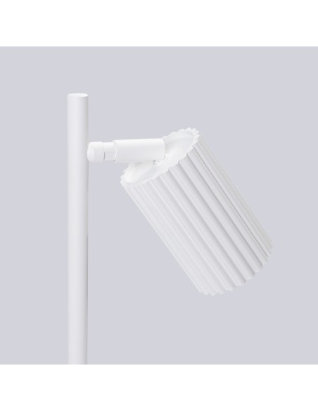 Lámpara de mesa KARBON blanca