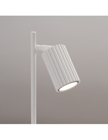 Lámpara de mesa KARBON blanca