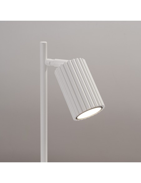 Lámpara de mesa KARBON blanca