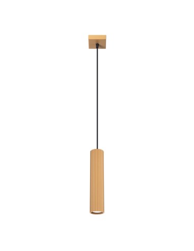 Lámpara colgante KARBON 1 oro