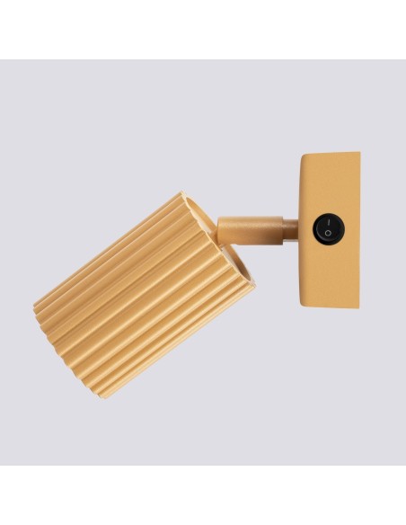 Aplique KARBON oro con interruptor
