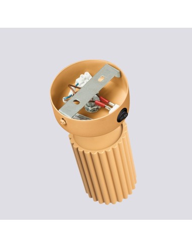 Aplique KARBON oro con interruptor