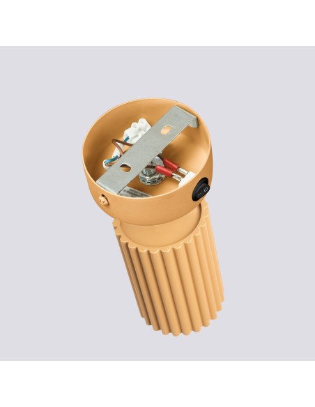 Aplique KARBON oro con interruptor