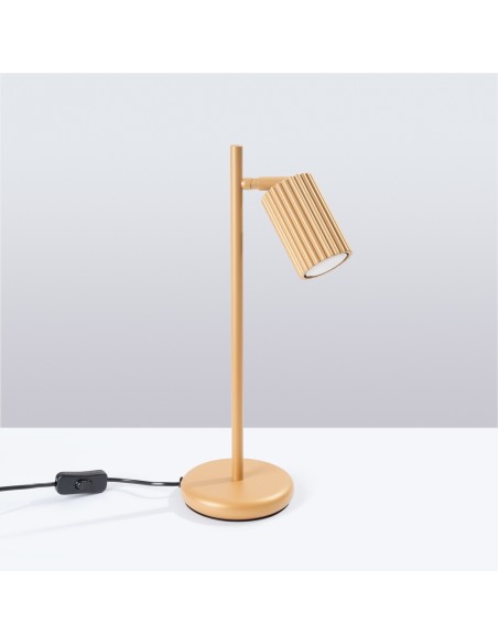 Lámpara de mesa KARBON oro