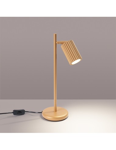 Lámpara de mesa KARBON oro
