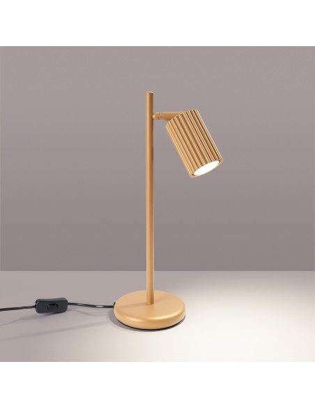 Lámpara de mesa KARBON oro