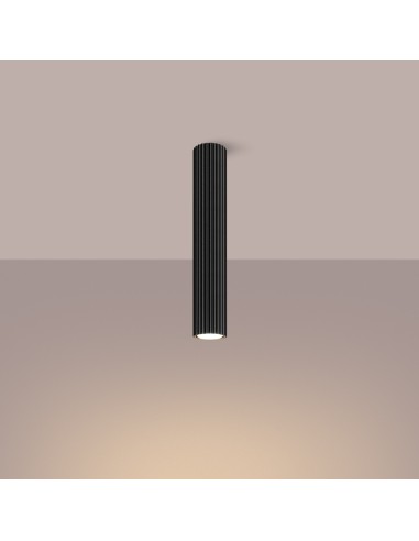 Lámpara de techo KARBON 40 negra