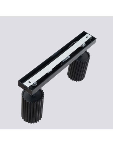 Lámpara de techo KARBON 2 negra