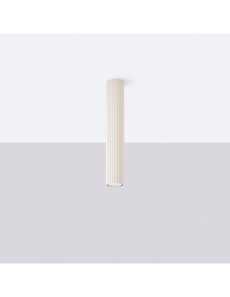 Lámpara de techo KARBON 40 beige