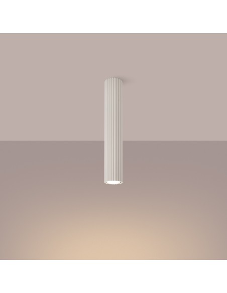 Lámpara de techo KARBON 40 beige