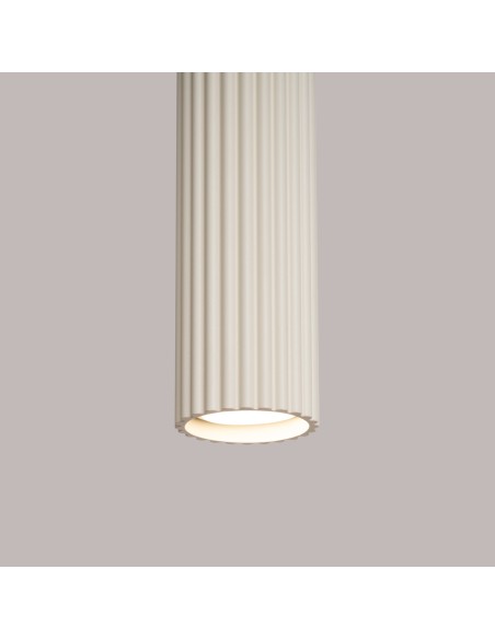 Lámpara colgante KARBON 1 beige
