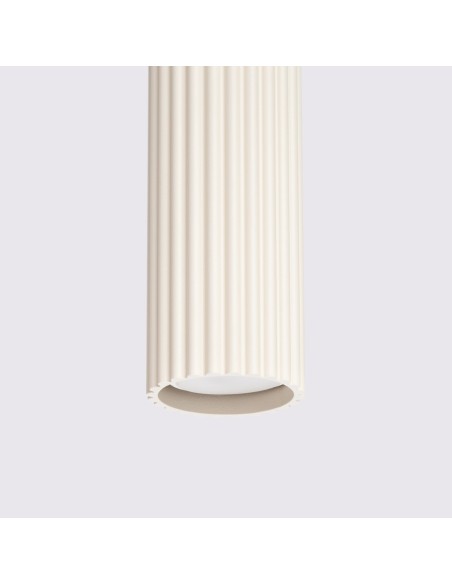 Lámpara colgante KARBON 3L beige