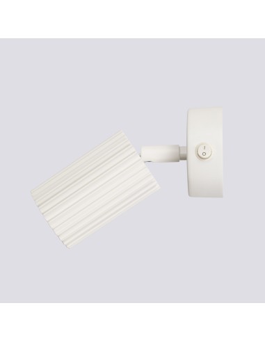 Aplique KARBON beige con interruptor
