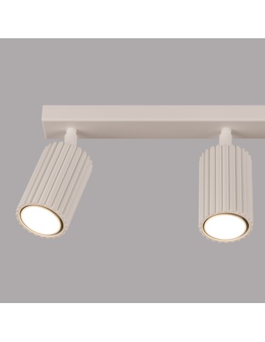 Lámpara de techo KARBON 3L beige