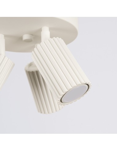 Lámpara de techo KARBON 3P beige