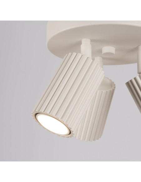 Lámpara de techo KARBON 3P beige