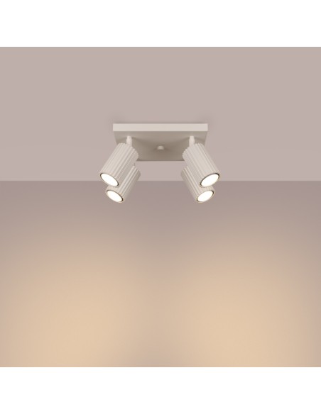 Lámpara de techo KARBON 4 beige
