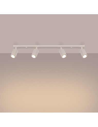 Lámpara de techo KARBON 4L beige