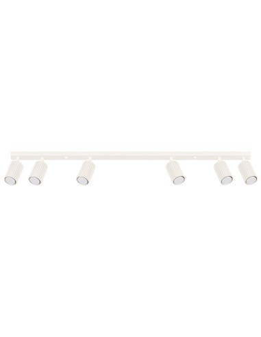 Lámpara de techo KARBON 6L beige