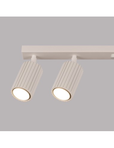 Lámpara de techo KARBON 6L beige
