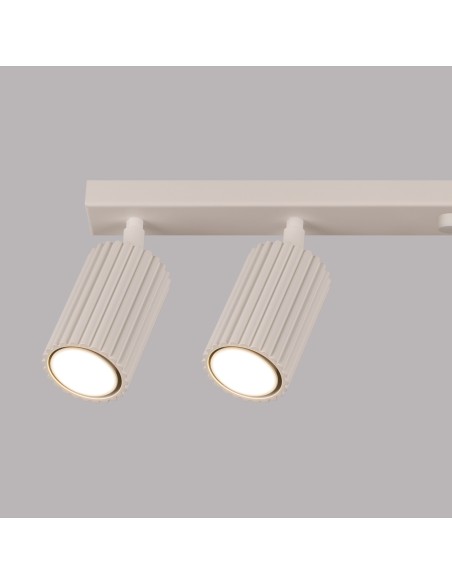 Lámpara de techo KARBON 6L beige