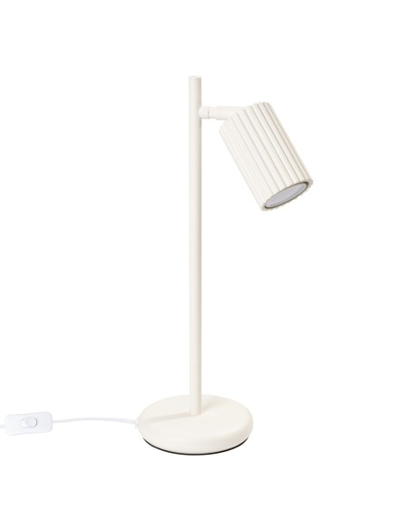 Lámpara de mesa KARBON beige