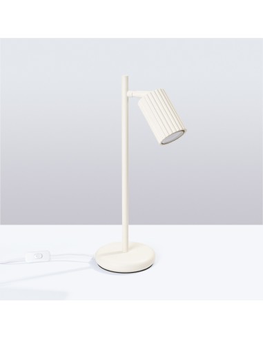 Lámpara de mesa KARBON beige