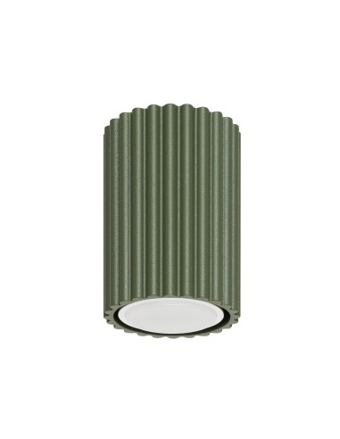 Lámpara de techo KARBON 10 verde oliva