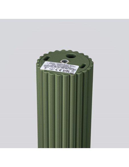 Lámpara de techo KARBON 10 verde oliva