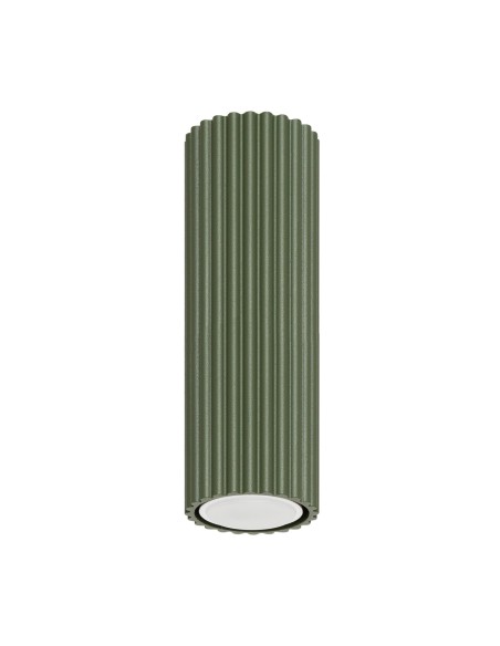 Lámpara de techo KARBON 20 verde oliva