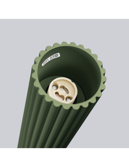 Lámpara de techo KARBON 20 verde oliva