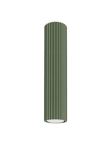 Lámpara de techo KARBON 30 verde oliva