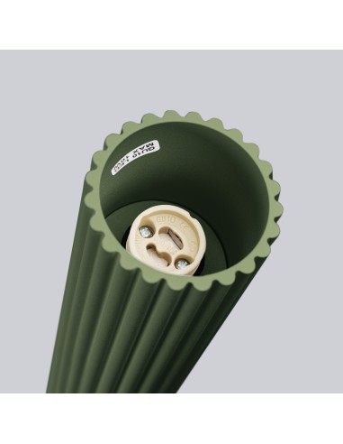 Lámpara de techo KARBON 30 verde oliva