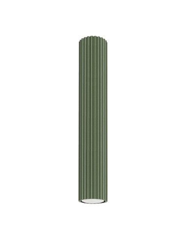 Lámpara de techo KARBON 40 verde oliva