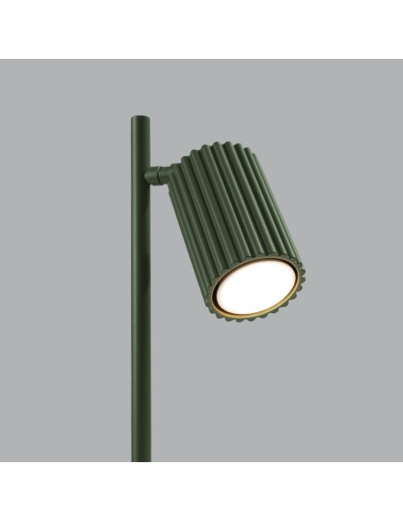 Lámpara de mesa KARBON verde oliva