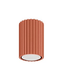 Lámpara de techo KARBON 10 rojo ocre