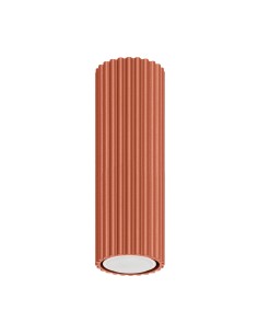 Lámpara de techo KARBON 20 rojo ocre