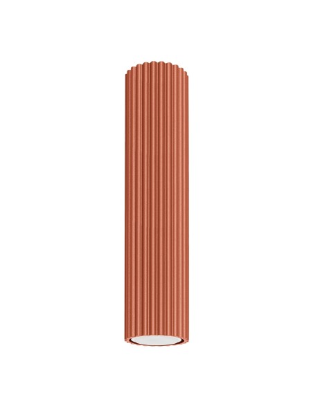 Lámpara de techo KARBON 30 rojo ocre