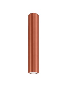 Lámpara de techo KARBON 40 rojo ocre