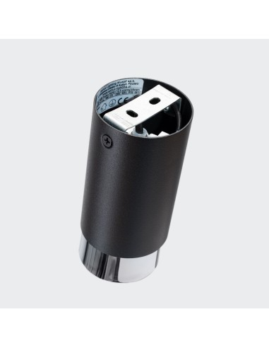 Lámpara de techo NERO 12,5 negro/cromo