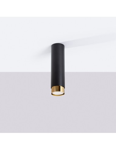 Lámpara de techo NERO 22,5 negro/oro