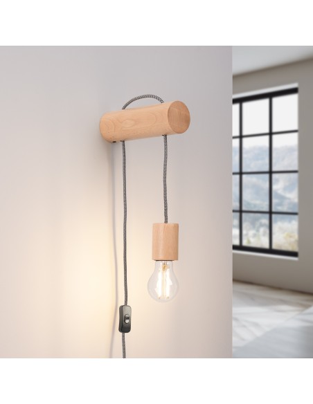 Aplique NIMBI E27 con interruptor
